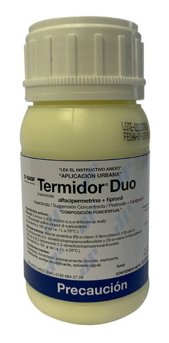 Insecticida Termidor Duo 250ml Alfacipermetrina + Fipronil 