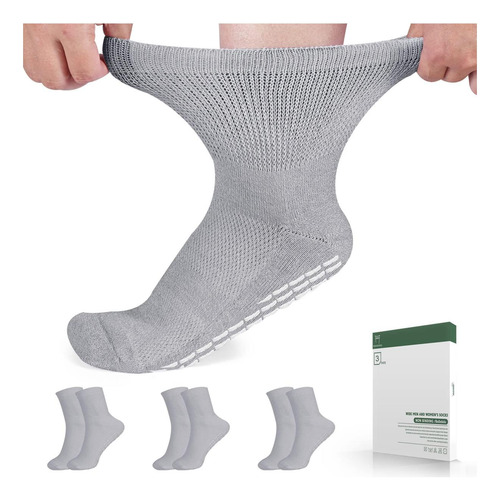 Calcetines Diabéticos De Bulinlulu Para Mujeres Y Hombres, 3
