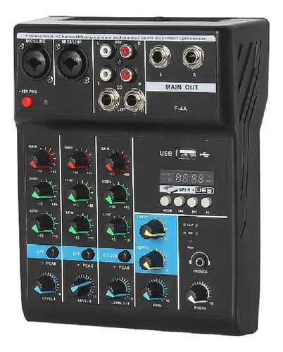 comprar Mixer Profissional De 4 Canais Mini Mixer U Mixer
