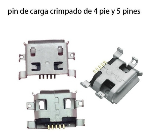 Pin Carga Usb Compatible Varios Modelos Celular Tablet