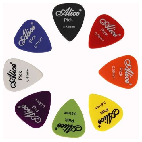 Uñetas O Púas De Guitarra 12 Unidades
