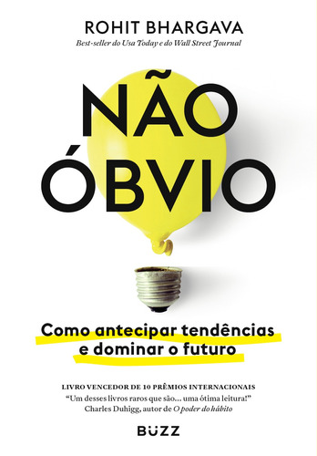 Não óbvio, de Bhargava, Rohit. Editora Wiser Educação S.A, capa mole em português, 2021