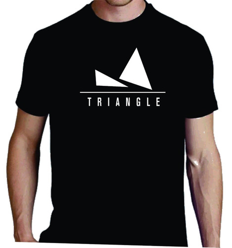 Remera Minimalista Minimal Triangulo Triangle