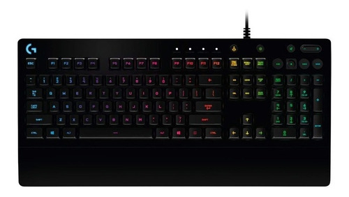 Teclado Gamer Prodigy G213 Logitech Serie G Color del teclado Negro Idioma Inglés US