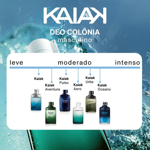 Imagem 4 de 4 de Colônia Kaiak Aventura Masculina 100ml - Natura
