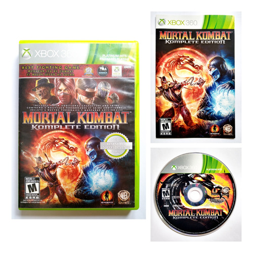 Mortal Kombat Komplete Edition Xbox 360 (Reacondicionado)