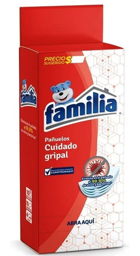 Pañuelos Cuidado Gripales Familia X - Unidad a $115