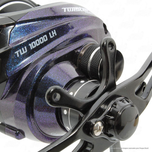 Imagem 2 de 2 de Carretilha De Pesca Modelo Twister 10.000 Manivela Esquerda