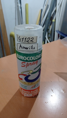 Pintura Aerosol Amarillo Caterpillar 415ml Eurocolors