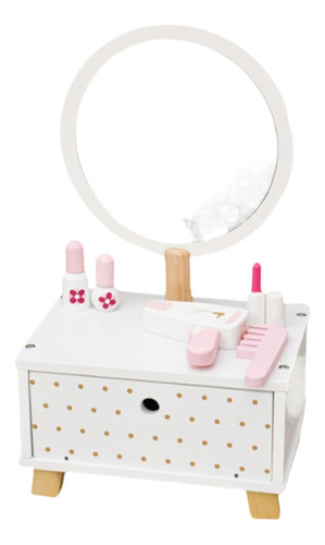 Juego De Tocador De Madera Para Niños, Tocador De