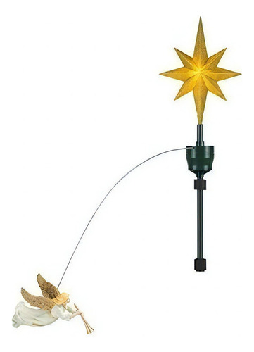 Ponteira Topo P/ Árvore De Natal Anjo Da Anunciação Gabriel