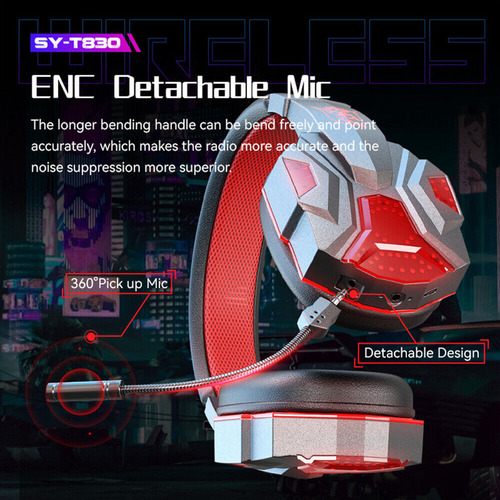Auriculares Estéreo Bluetooth Juegos Para Ps4 Xbox Notebook