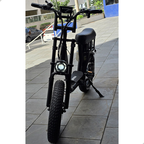 Moto Bike Com Pedal Elétrica Adulto Com Garupa 750w 45km\h