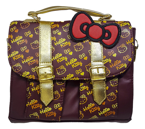 Bolsa Dama Hello Kitty Crossbody Bolso Nyny Personaje Kawaii