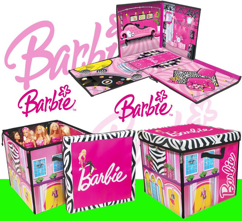 Barbie Casa De Ensueno Y Caja De Almacenamiento