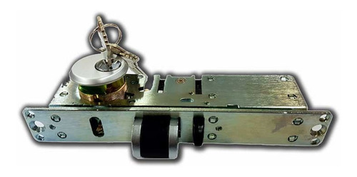 Imagen 4 de 4 de Cerradura Puerta Cerrojo Doble Perno Antisabotaje