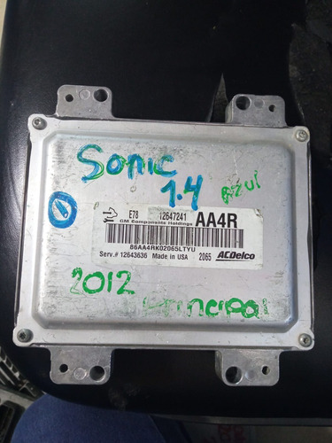 Computadora Principal De Sonic Americano 2012 1.4 4cil 
