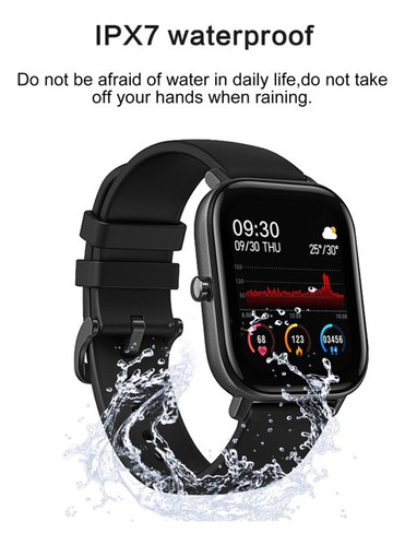 Reloj: Ip68, Rastreador De Actividad Física, Compatible Con