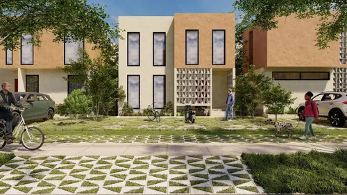 Casa (terraforte) En Venta En Privada Hanamara Telchac
