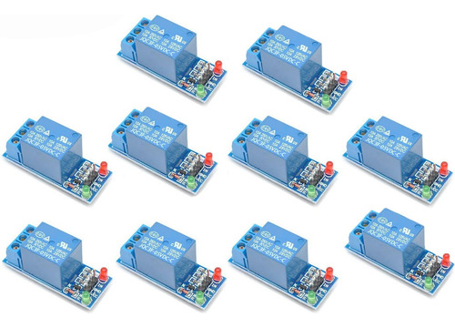 Modulo Relay 1 Canal 5v 10 Piezas