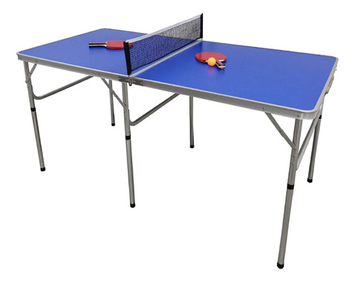 Mesa Tenis Ping-pong Plegable Portatil Para Interior Juego