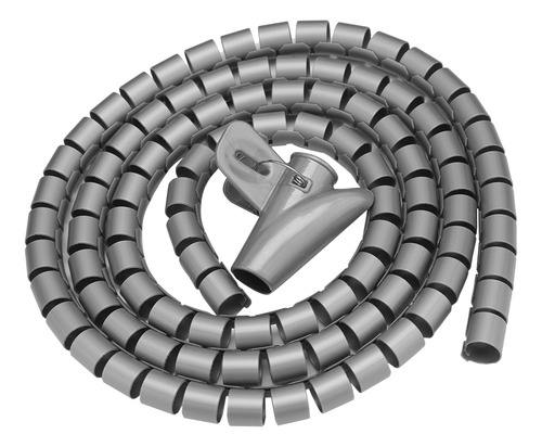Tubo Espiral Flexible Plateado De 12#, 1,5 M X 16 Mm, Enroll