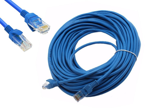 Cable De Red 5mt Cat. 5e Patch Cord Utp Directo Internet Pc