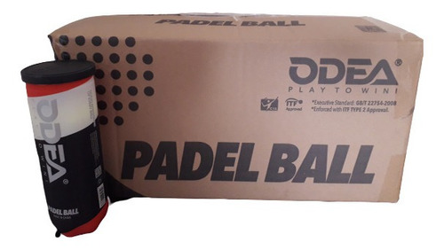 Tubo De Pelotas De Padel Odea Tz3 X 3 Pack X 6 Tubos