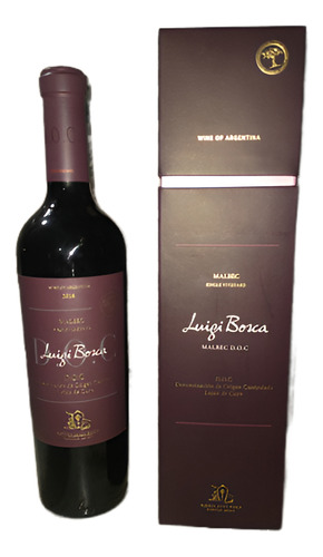 Luigi Bosca Malbec Con Estuche Single Vineyard D.o.c 2016