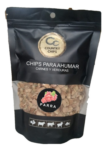 Pack 5 Sabores Chip  Madera Para Ahumar Incluye Dos Premium