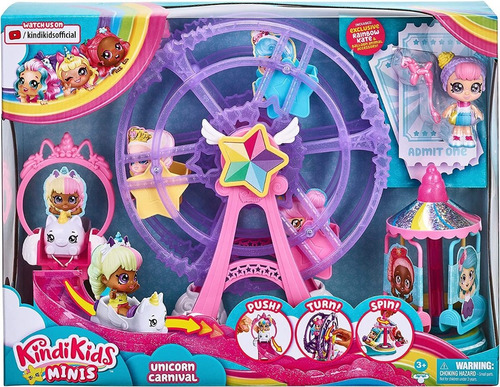 Kindi Kids Minis Set Feria Unicornio Accesorios 2021