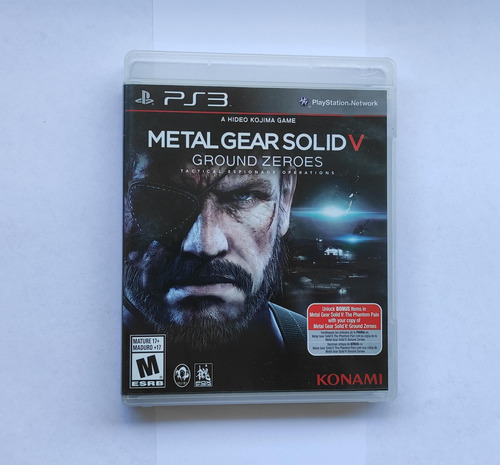 Metal Gear Solid 5 Ground Zeroes Ps3