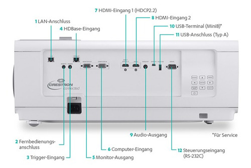 Projetor Led Laser Casio Xj L8300hn 4k Ultra Hd 5000 Lumens