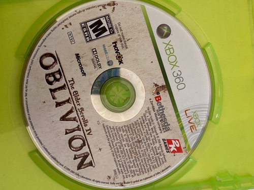 Juego Xbox 360 Original Bioshock Y Oblivion Elder Scrolls 4 (Usado)