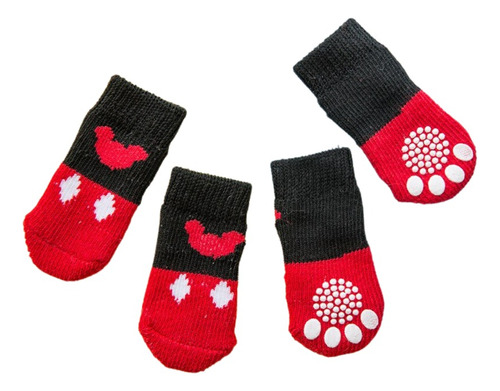Calcetines Protector Antideslizantes Perros Mickey Mouse