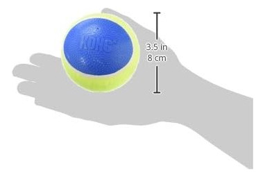 Kong, Squeakair Ultra Balls, Dog Toy Premium Squeak Tennis B