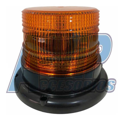 Imagen 1 de 8 de Baliza Giratoria Led 12v 24v Flash Seguridad Vial A-vip
