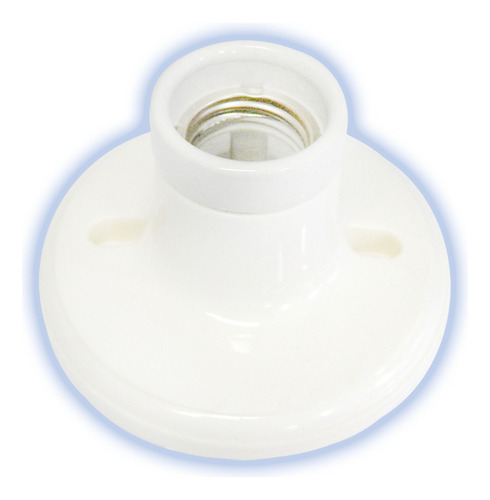 Pack Portalámparas Para Techo De Porcelana En 4 8294 Color Blanco