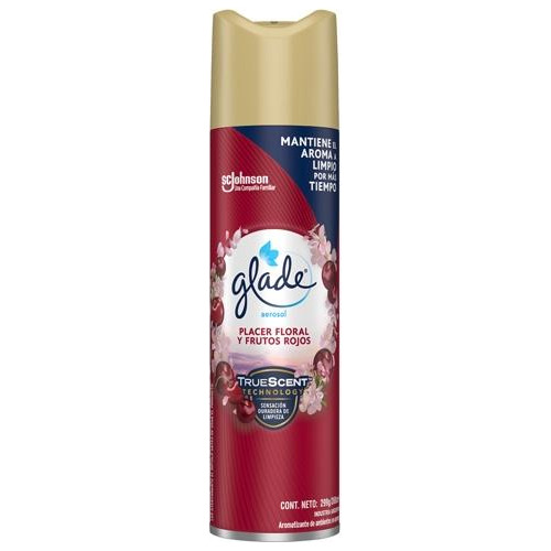 Aromatizador Glade Placer Floral Y Frutos Rojos 360ml