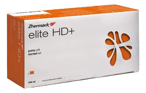 Silicona Elite Hd+ Zhermack Adicion Putty Soft Normal 500ml