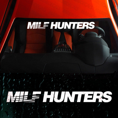 Milf Hunters Vinil Calca Calcomania Viniles Auto Tuning 