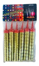 Comprar Velas Volcanicas Medianas Paquete Colores Doradas Cumpleaños