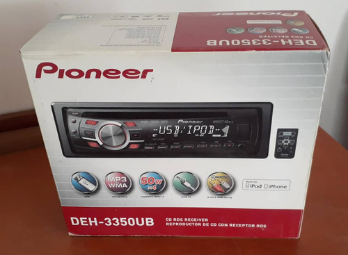 Reproductor Pioneer Deh3550ub Para Pendrive Y Cds