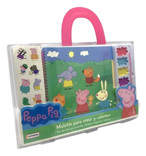 Maletin Para Crear Y Colorear Peppa Pig Disney Junior