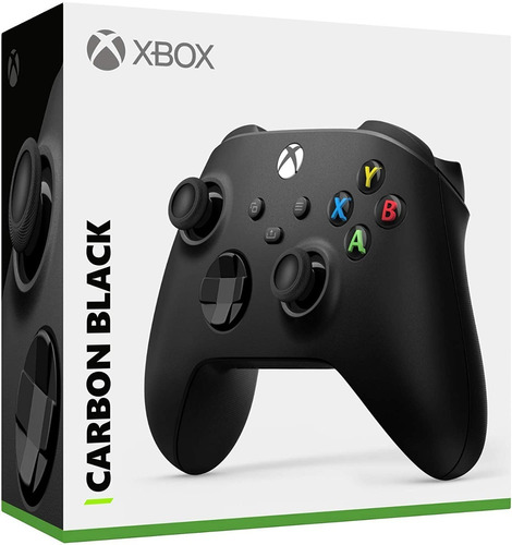 Imagem 1 de 2 de Controle Sem Fio Xbox Controller Series X|s Carbon Black