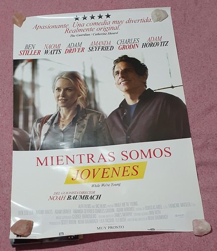 While We're Young - Poster Afiche Original Cine 100x70