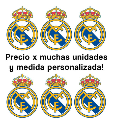 Parches Termoadhesivos Real Madrid Escudo Fútbol Aplique