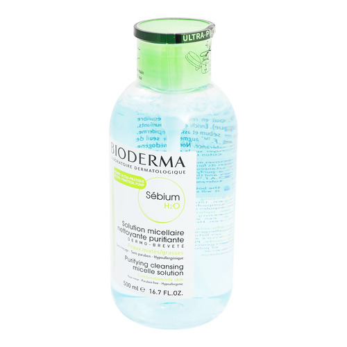 Imagen 5 de 5 de Agua micelar Bioderma Sébium H2O para piel mixta y grasa 500 ml