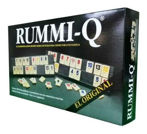 Rummi Q Original Para 2 A 4 Jugadores 