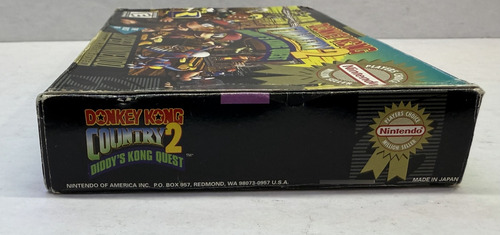 Donkey Kong Country 2 Diddy's Kong Quest | Snes En Caja (Usado)